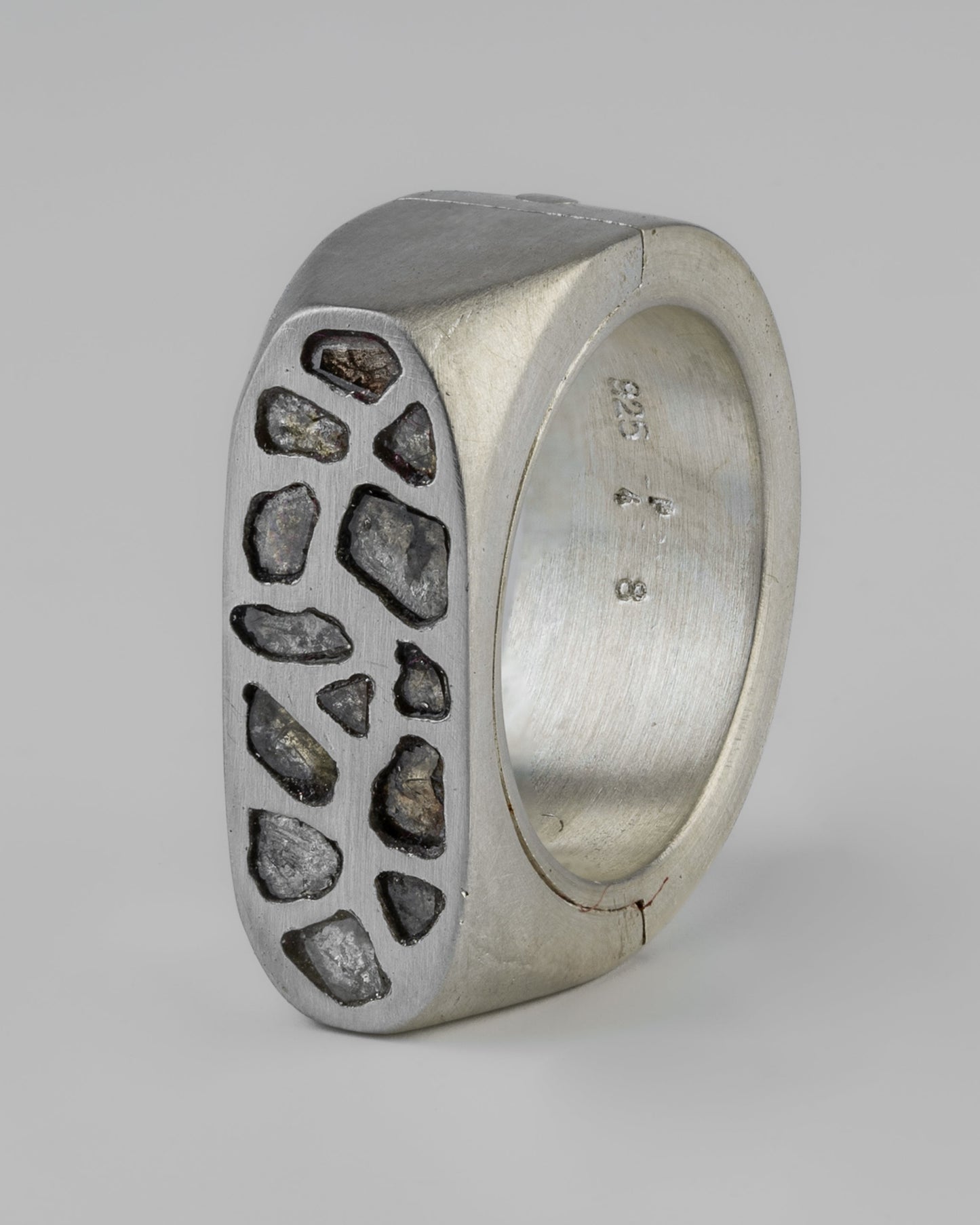 Sistema Ring (Mega Pavé, Blue Diamond Slabs, 9mm, MA+BDIA) 06