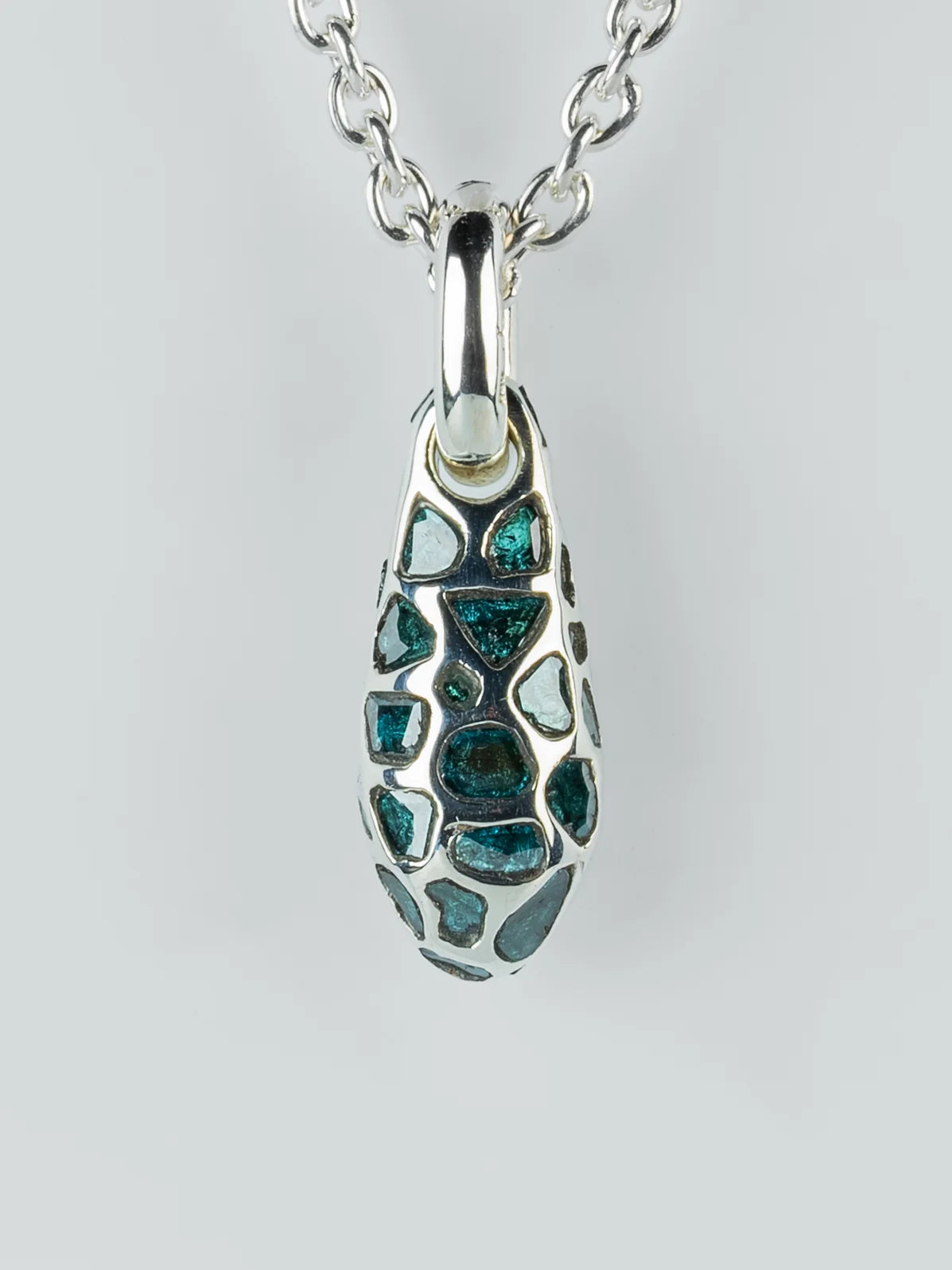 Lotasia Chrysalis Necklace – Blue Gems Edition