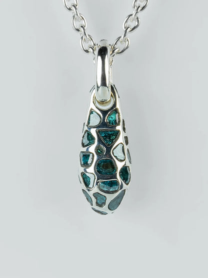 Lotasia Chrysalis Necklace – Blue Gems Edition