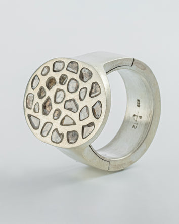 Sistema Ring (Mega Pavé, Blue Diamond Slabs, 9mm, MA+BDIA) 01