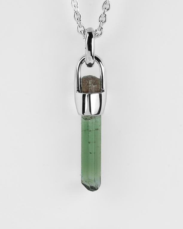 Talisman Necklace (Brace-Held, Healed, Elbaite, PA+ELB) 03 (Copy)