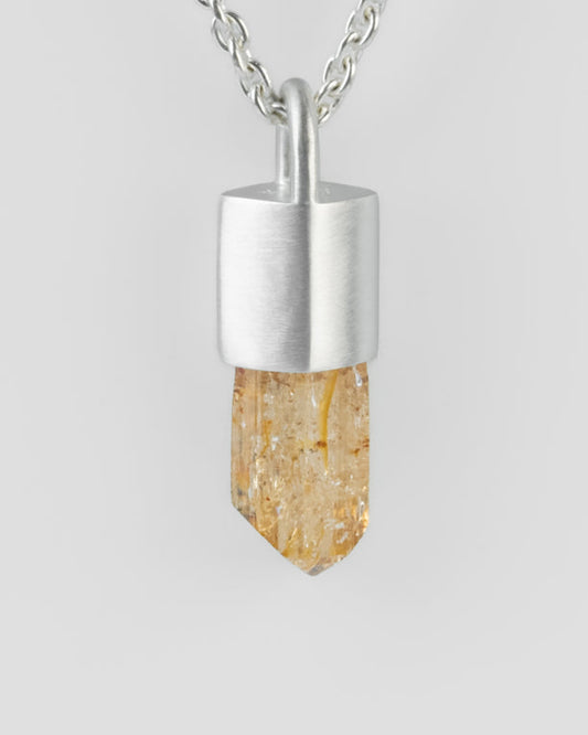 Talisman Necklace (Brace-Held, Healed, Elbaite, PA+ELB) 05