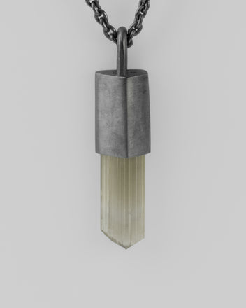 Talisman Necklace (Brace-Held, Healed, Elbaite, PA+ELB) 03 (Copy)