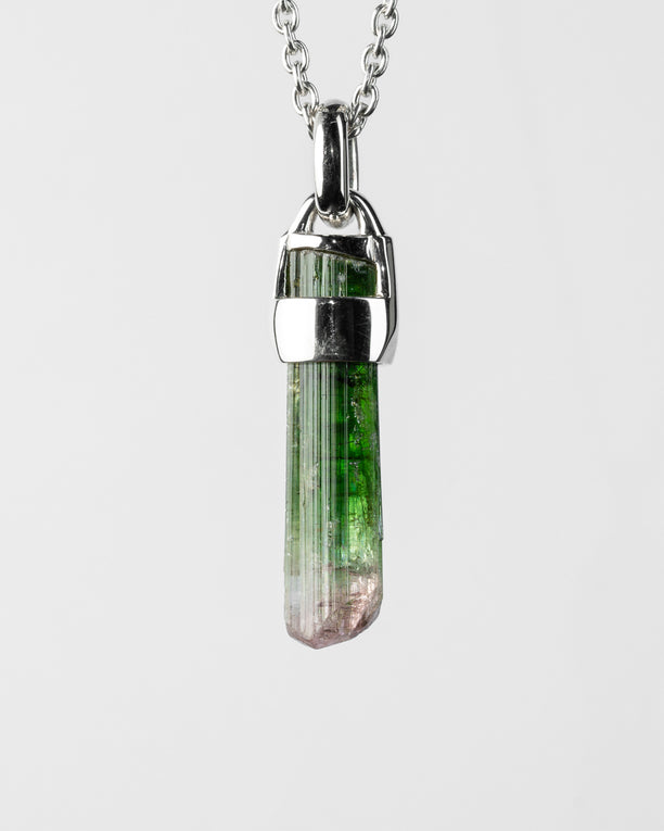 Talisman Necklace (Brace-Held, Healed, Elbaite, PA+ELB) 03 (Copy)